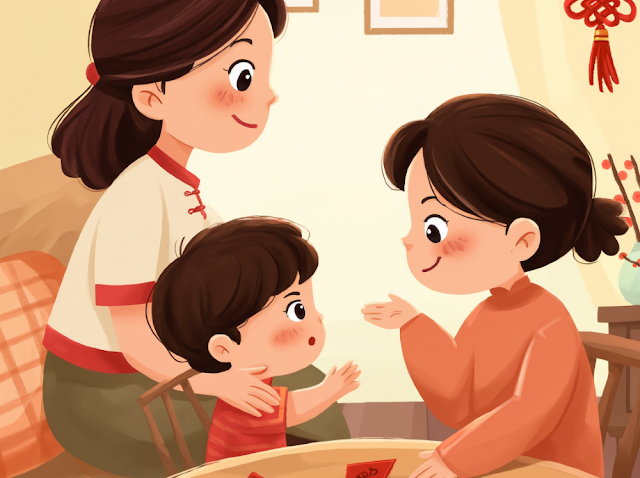 밝고 희망찬 분위기의 배경에, 다양한 가족(아이가 있는 가족, 다문화 가족 등)들이 장바구니를 들고 활짝 웃고 있는 일러스트. 이미지 한 켠에