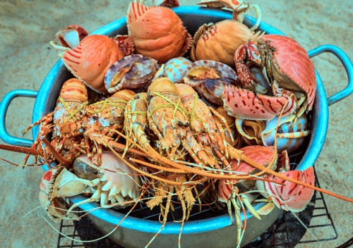 해산물 바비큐(씨푸드 노점)